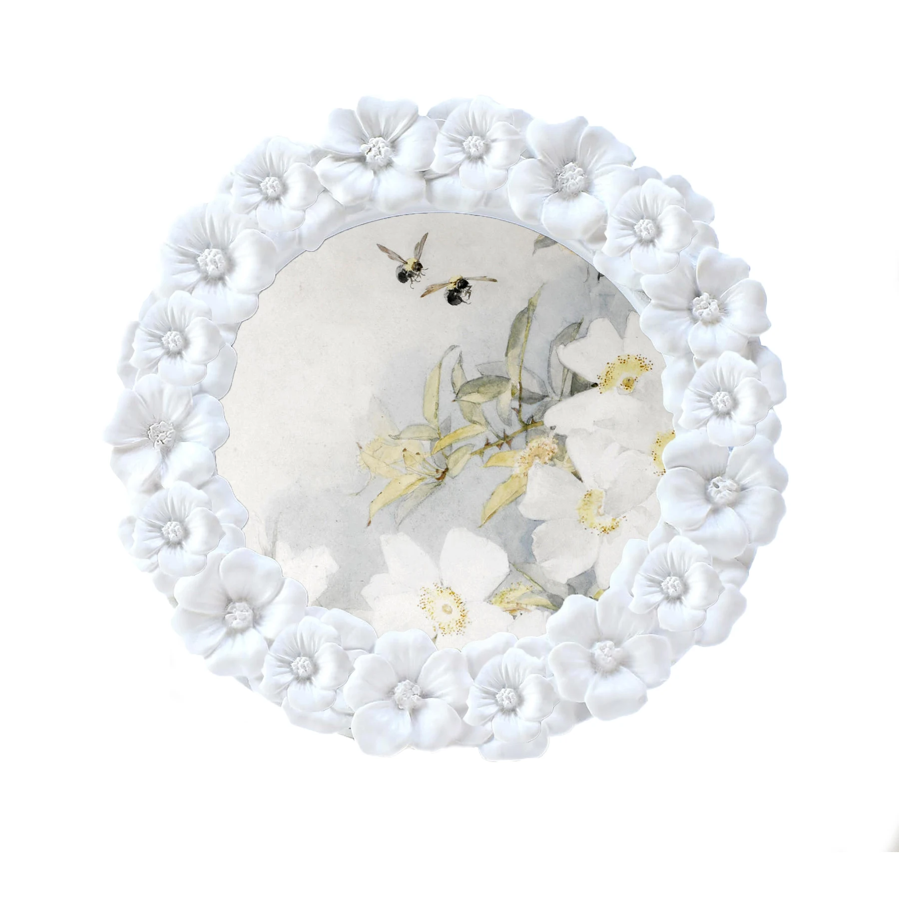 Resin Picture Frame Iron Material with Easel for Tabletop  Wall Gallery Photo Displays Home Decoration flower Photo Frame