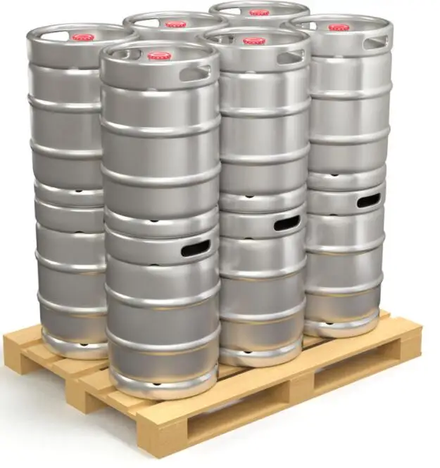 SUS304 food standard DIN standard 20L 30L 50L empty beer keg