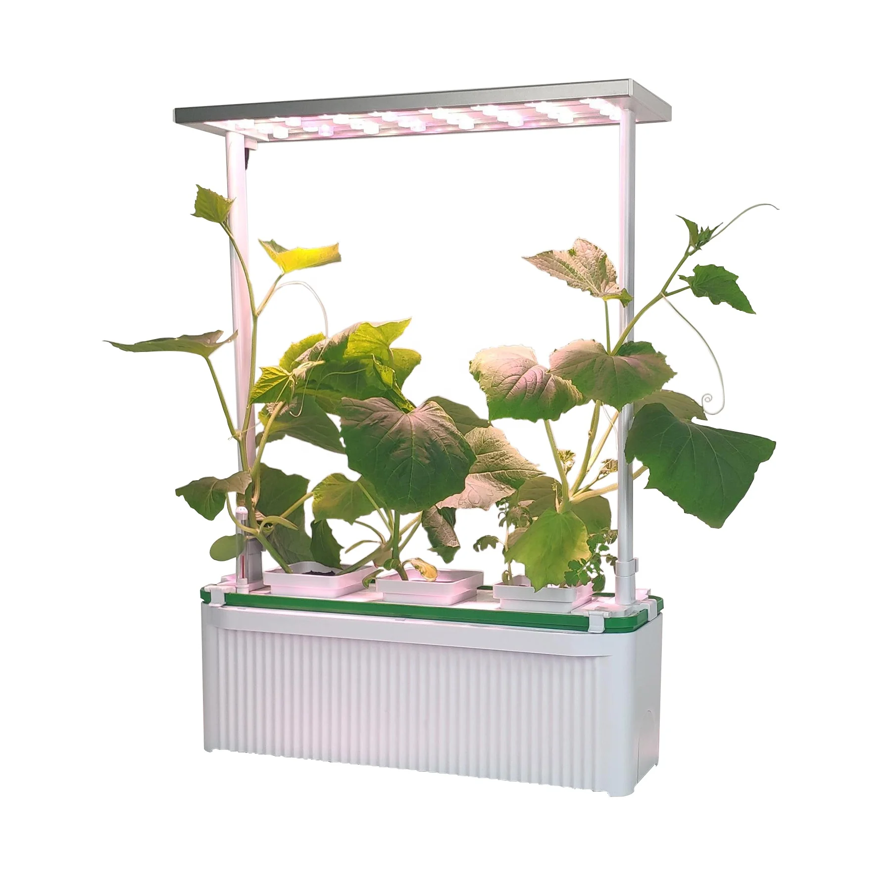 Indoor planting growing box machine home hydroponic growing systems kit mini hydroponics growing system with led hydroponic pc g