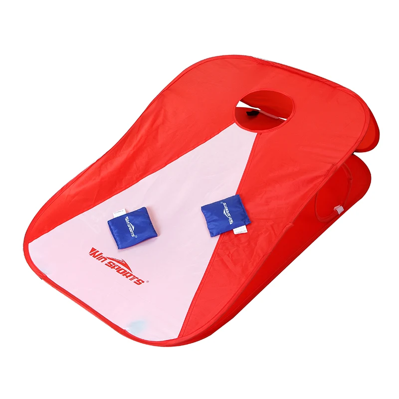 Indoor Outdoor 3 in 1 Plastic Ladder&cornhole bean bag &washer toss Combo outdoor game set