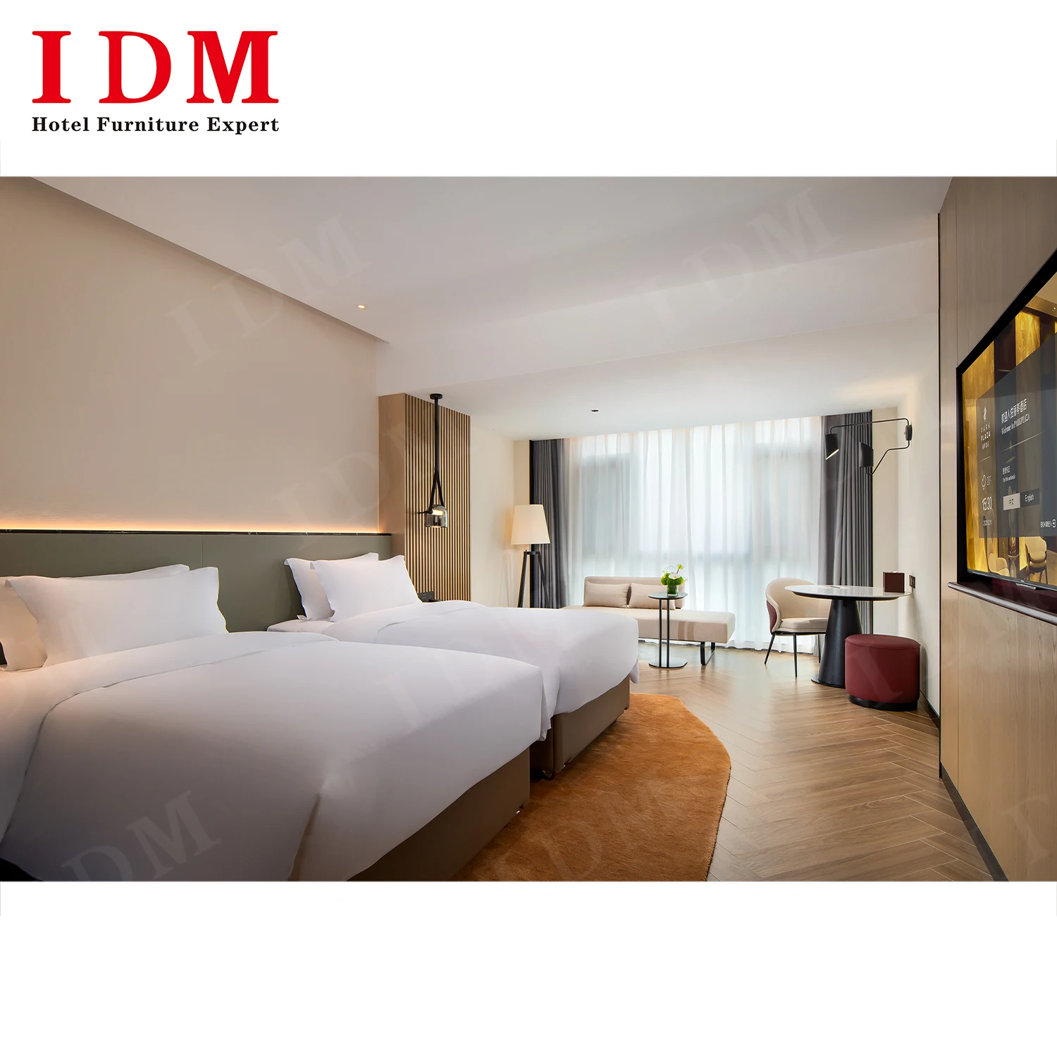 Modern Custom Made China Manufacturer Hotel Room Furniture Set Hotel Lobby Furniture