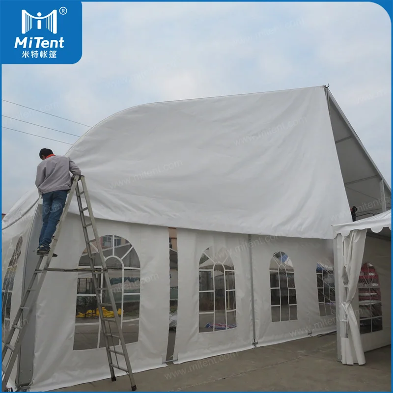 High Quality Miluxe Tent for Marriage with Church Windows for Big Outdoor Events Rental Tent