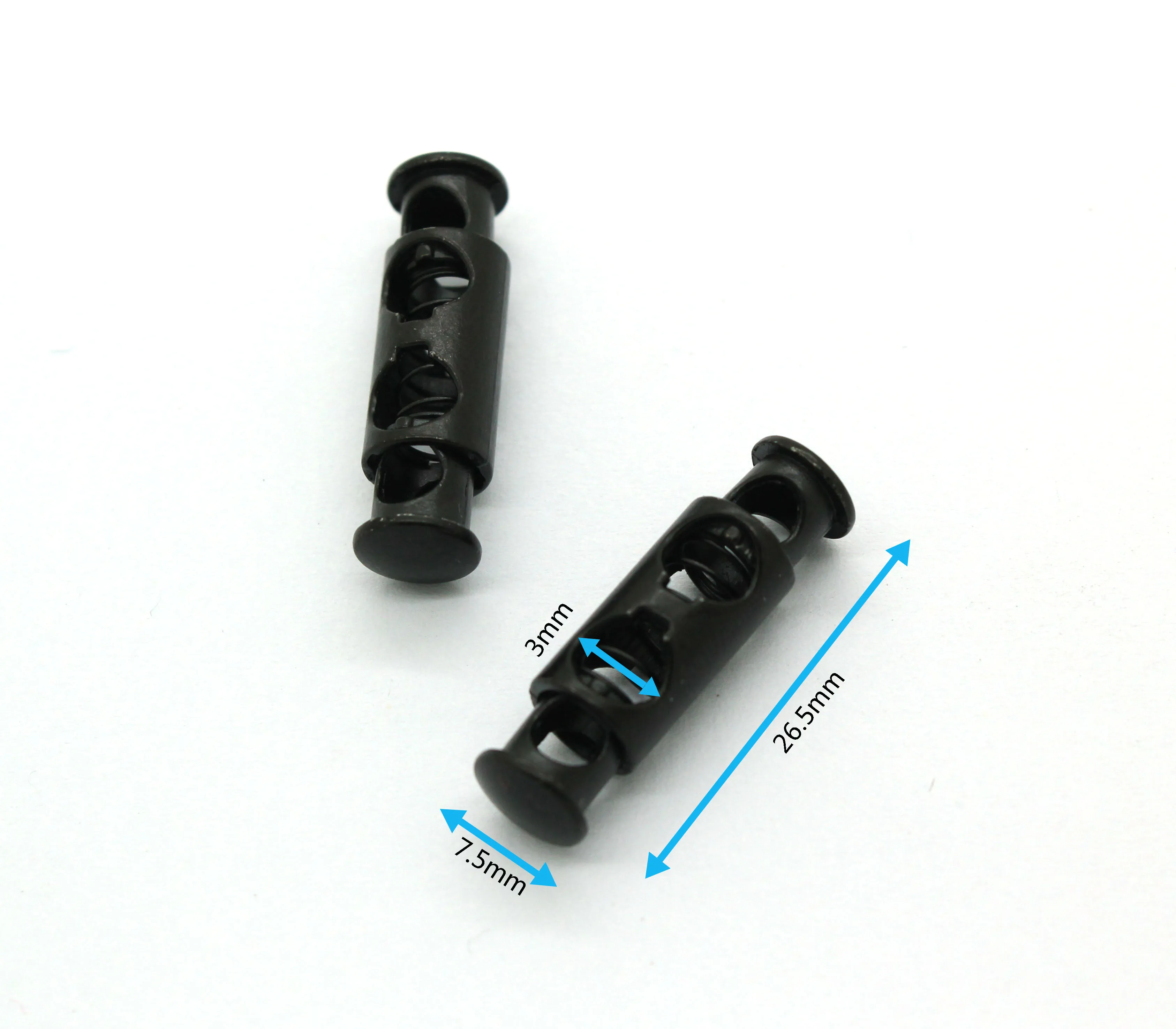 2020 New Products Plastic Rubber Stopper Lock Stopper Cord Lock For Garment