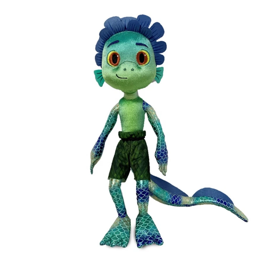 Лидер продаж, плюшевая игрушка Pixar Luca, Альберто, морской монстр, 45 см, мультяшная кошка, фиолетовая девочка, мягкие игрушки, рождественские подарки для детей
