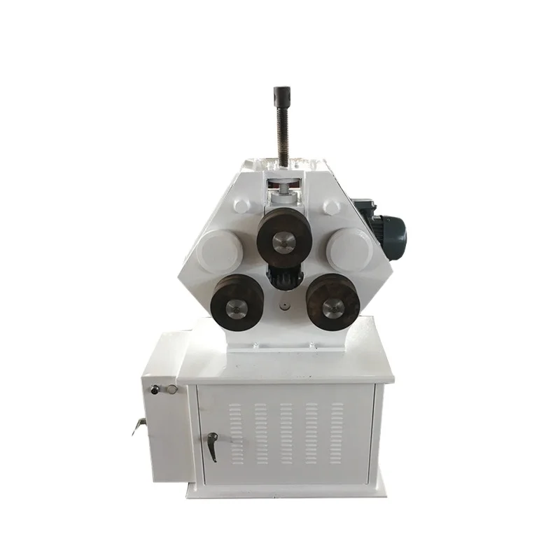 manual electrical type square tube steel pipe channel flat bar profile section bending machine