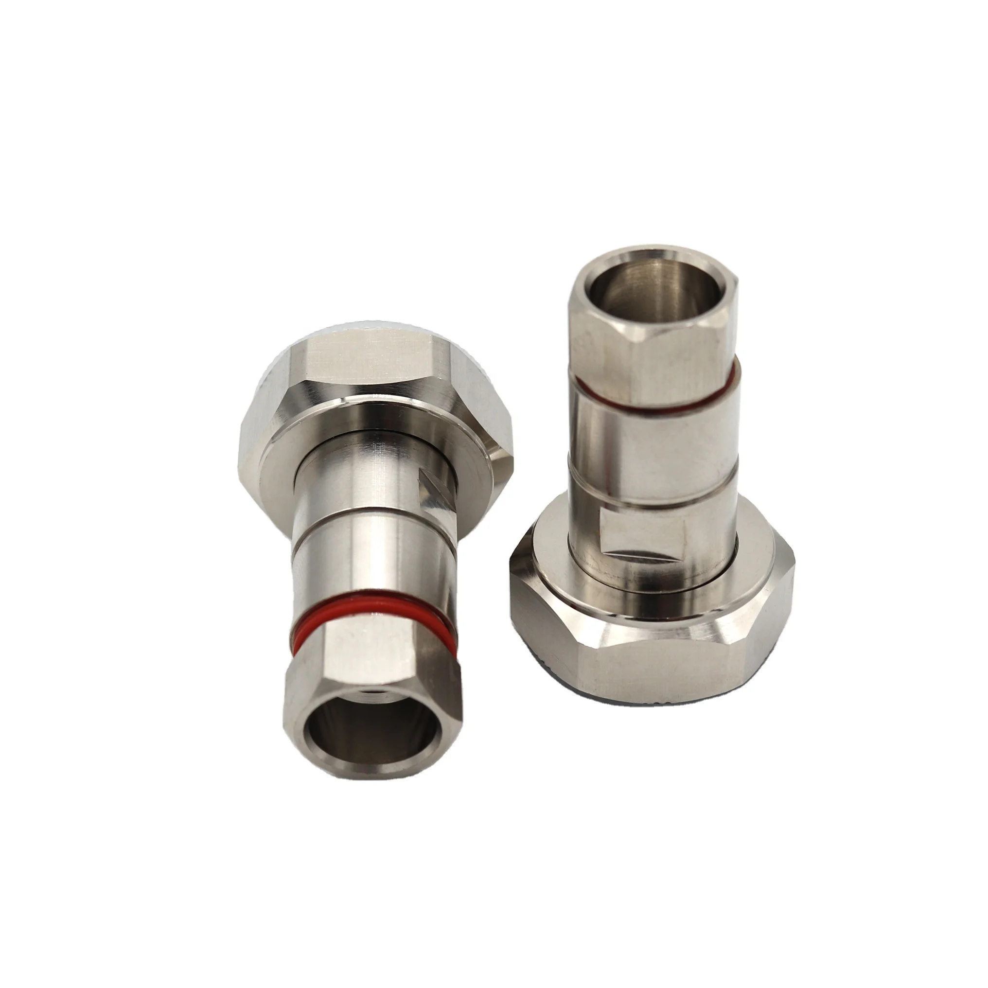 1 / 2 conector Coaxial de 180 grados de enchufe vertical para cables Din 7 / 16