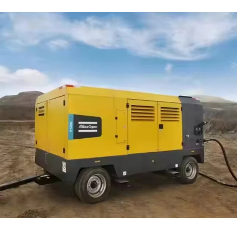 Высокое давление V900 V1200 X1300 Y1260 Y1200 SQE 15-35 бар 1280cfm Atlas Copco дизельный портативный воздушный компрессор