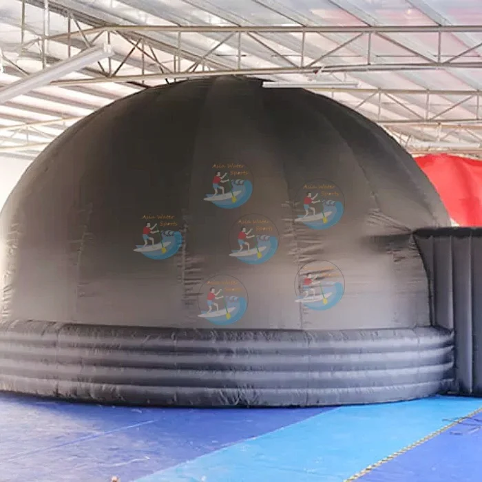 Custom inflatable planetarium dome tent mobile planetarium domes with digital projector inflatable star gazing dome for sale