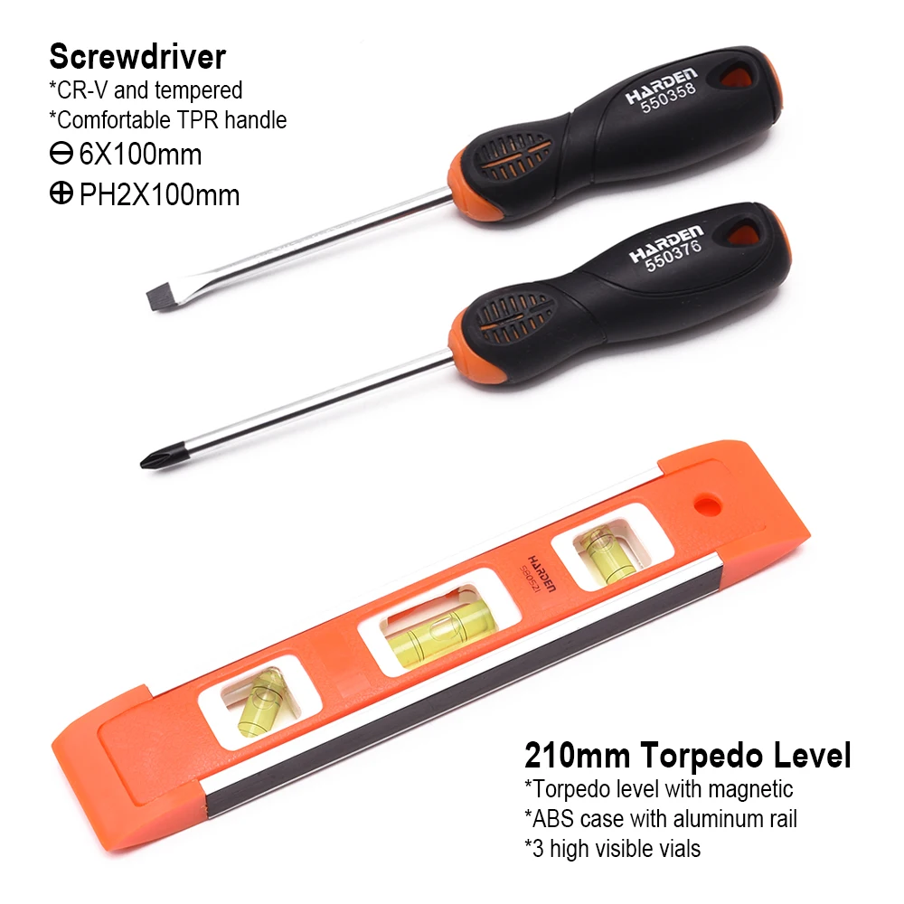 36 шт. Профессиональный электрик 3 М лента регулируемый гаечный ключ молоток литий-ионная аккумуляторная дрель набор электроинструментов