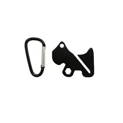2022 Amazon Customized Logo Dog poop bag clip metal Hands Free Pet Waste Bag Clips For Leash Dispenser Accessories