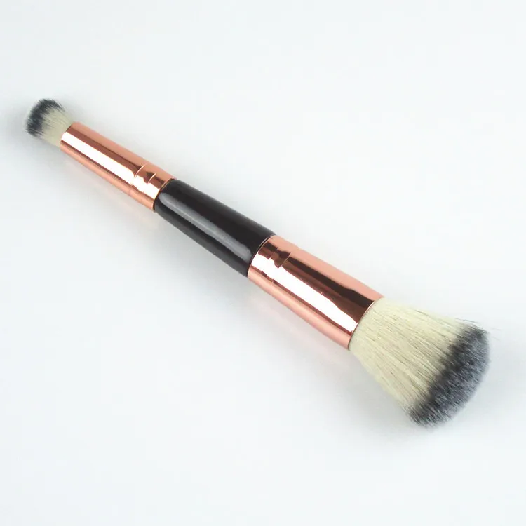 
2 Sided Double Fiber Make Up Brushes Dual Ended Big Foundation Blush Makeup Brush 