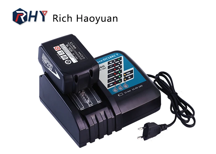 Высококачественные литий-ионные батарейки 7A 14 4 V-18V для зарядного устройства Makitas дрели 18V DC18RC DC18RA