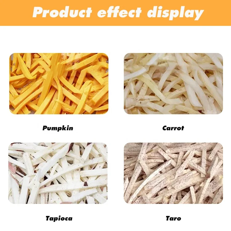 Industrial Electric Cassava Crisp Carrot Slicer Fries Cutting Sweet Potato Chips French Fry Cutter Machine For Sale