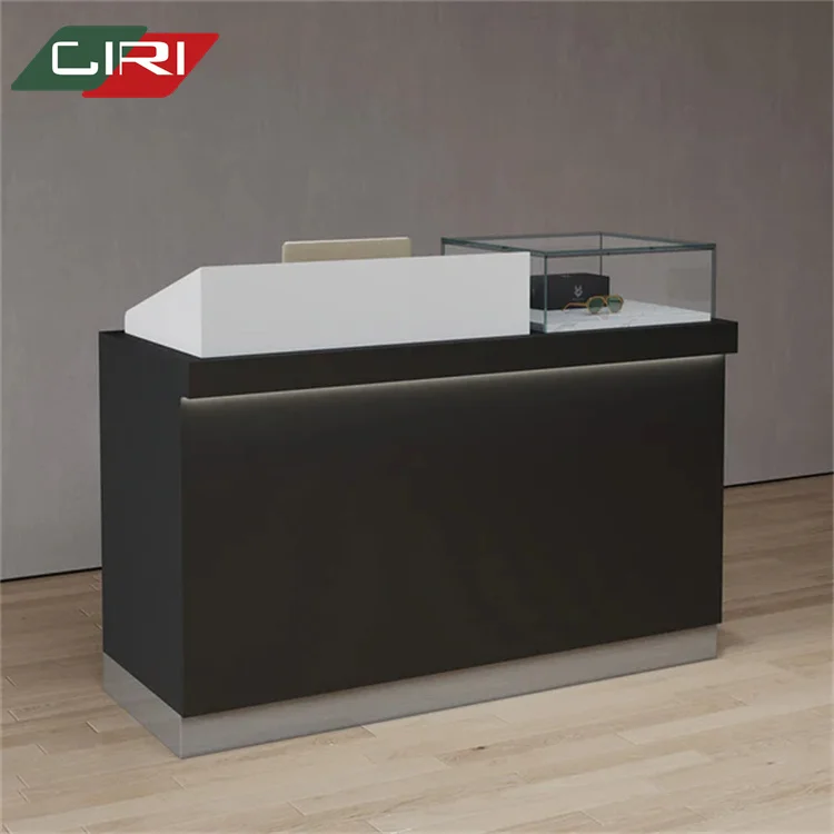 CIRI Optical Store Layout Design Eyewear Showcase Display Furniture With Counter Top Sunglass Stand