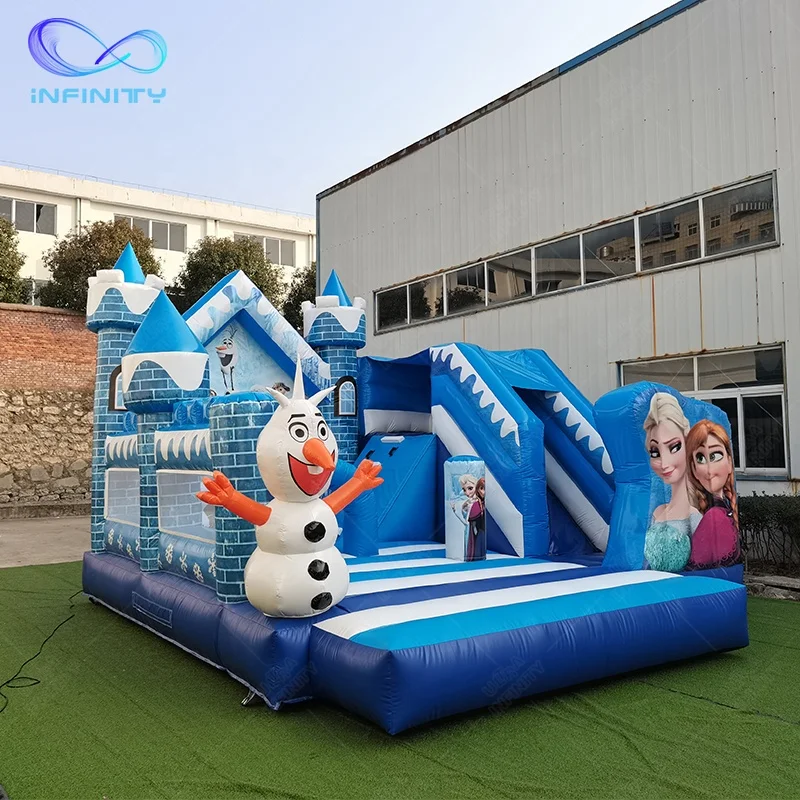 Princess Castle Combo Commercial Bouncer Slide Jumper Bouncy Castle For Kids Inflatable Bouncer Slide