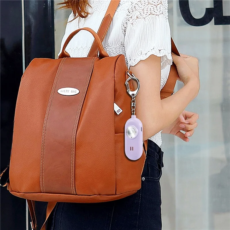 2 Pack Self Defense Alarm Kit Defence Vendors Set Survival Women Supplies Safety Defensive Keychain Personal Safety Alarm