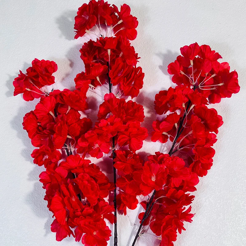 Wholesale Artificial Snow Cherry Blossom Arches Suspended Ceilings Living Room Film Studio Wedding Decoration Christmas Easter