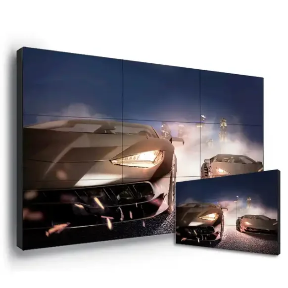 46 inch narrow border 2x2 controller TV 55 inch high-definition screen advertising price digital sign 3x3 Lcd video wall