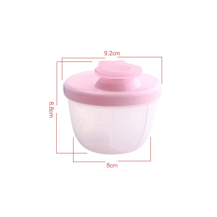 Baby Product Infant Milk Storage Snack Container Cup Powder Formula Dispenser For Baby