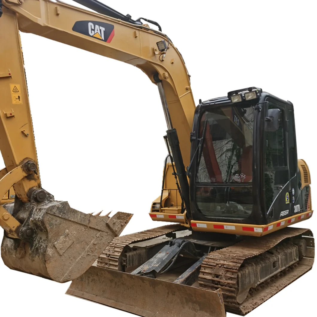 7 tons  CAT 307 Caterpillar 307 used excavator Excavator Hydraulic Good Condition Second Hand