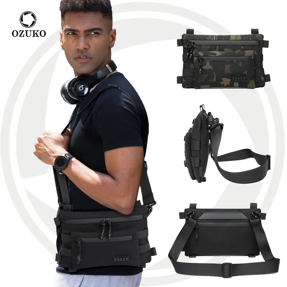 Ozuko 9670 Light Weight Best Borsa A Tracolla Men Waterproof Shoulder Bag Shoulder Hand Bag
