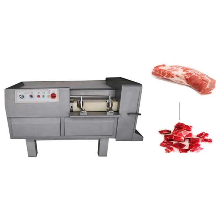CE Certificated Frozen Meat Cube Cutting Machine