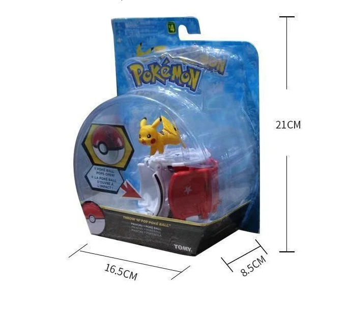 8 видов стилей 7 см флип ПЭТ взрыв POKE Ball Gacha машина для подарка Poke игрушка в подарок машина Пикачу в штучной упаковке