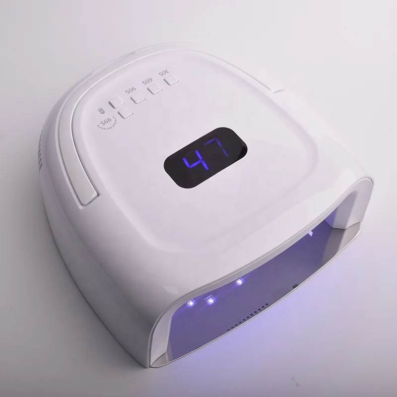 2023 New Original Portable Rechargeable Cordless Electronic Nail Enhancement Tool Automatic Sensing UV LED Nail Lamp With Handle