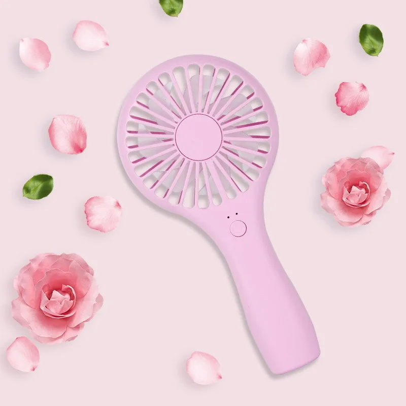 OEM Mini Handheld Fan Battery Operated Small Personal Portable Speed Adjustable USB Rechargeable Fan Cute Powerful Fan M-545