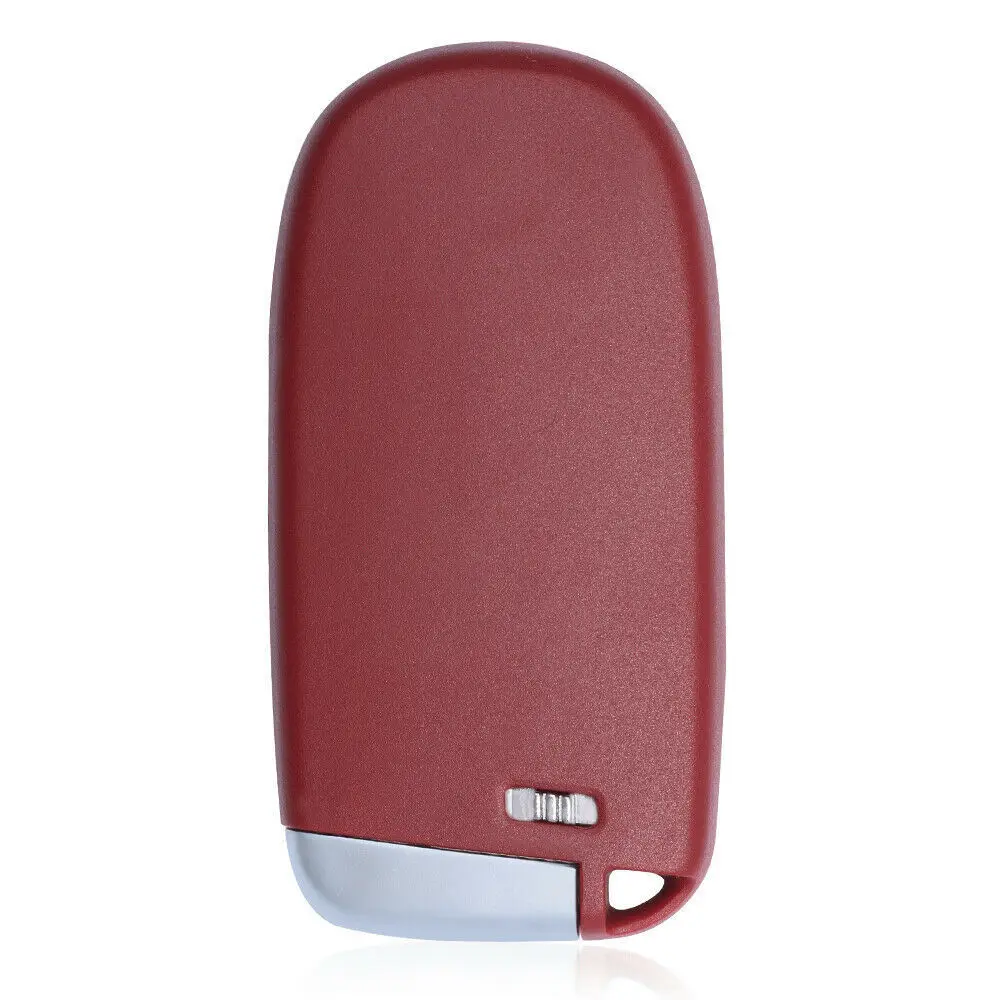 Red 5 Button Replacement Remote Key Shell Car Fob for Dodge Chrysler Jeep - M3N-40821302