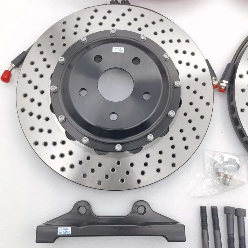 performance car brake system JKGT6 370*34 big friction surface disc fit for benz GLS X166