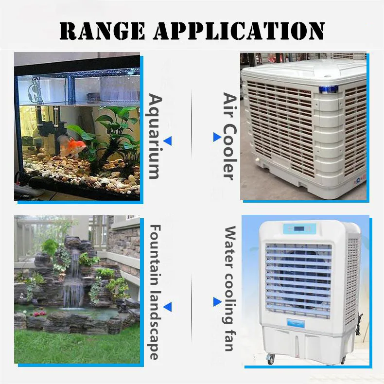 Mini Submersible Pump for Water Curtain Fan Air Conditioning Fan Spray Fan Cooler Pump 110v 220v 50hz 60hz