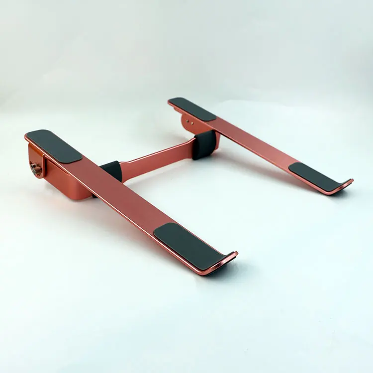 
Adjustable height aluminum desk laptop stand dj laptop bracket 