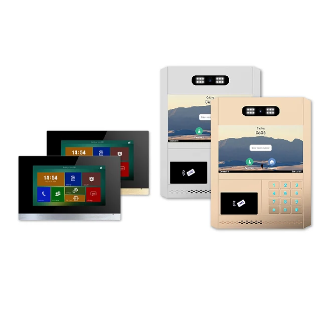 IP Video Intercom Doorbell Camera Intercom For Apartment Building