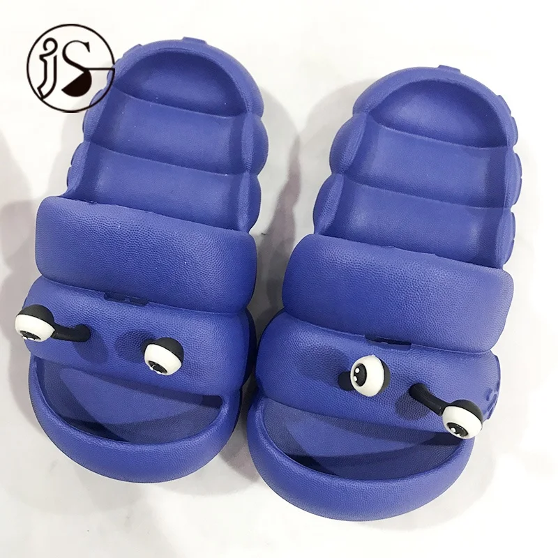 2023 summer kids outdoor indoor casual slides fashion anti slip light weight EVA slippers for children