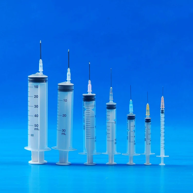 
60ml Medical Disposable Drrigation Syringe with Needle 