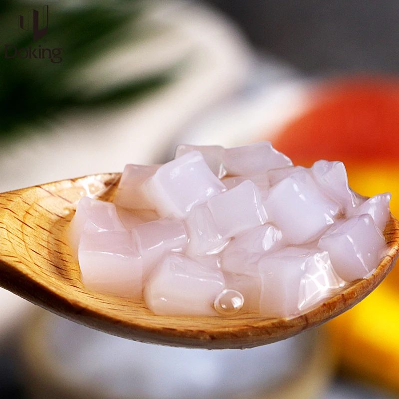 
Coconut jelly Hot sell diced Coconut Meat Jelly Raw material for bubble tea milk tea soft drinks milkshake decoration 