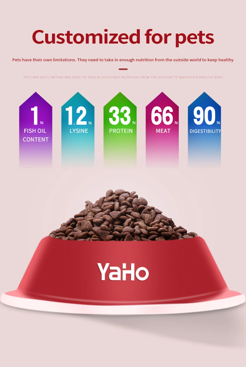 factory direct supply grain-free dry dog food for small breed adult dog