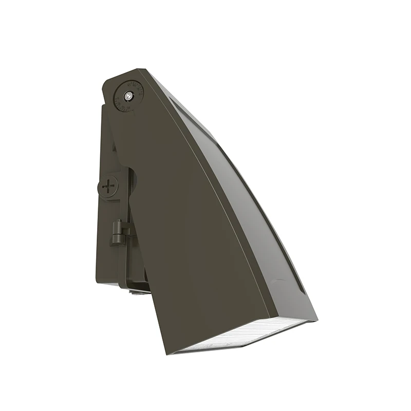 ETL 20W 30W 40W 60W 80W 100W 120W Industrial Outdoor Adjustable Head LED Wall Pack with Dusk-to-Dawn