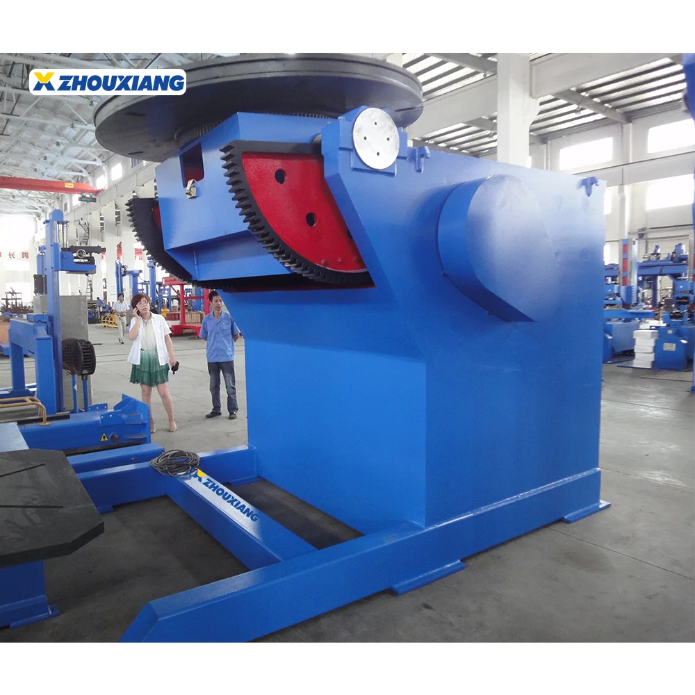 High-Efficiency Rotate Turnover 600 Pipe Welding Positioners Turntable