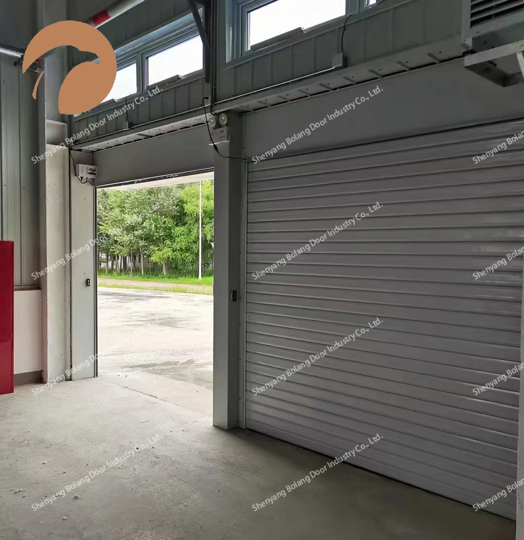 Windproof High Performance Galvanized steel Roller Shutter Doors With Good Price