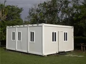 Prefab container homes prefabricated potable foldable modular mobile container office folding house for sale