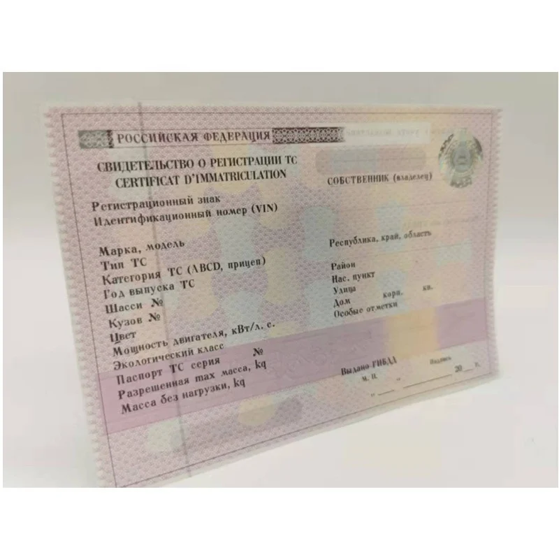 Security Certificate University certificate Printing Custom make Security Paper