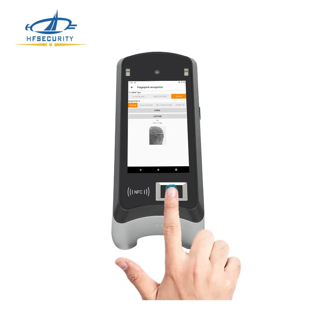 HF-X05 Android Wireless Face Fingerprint Time Attendance Machine