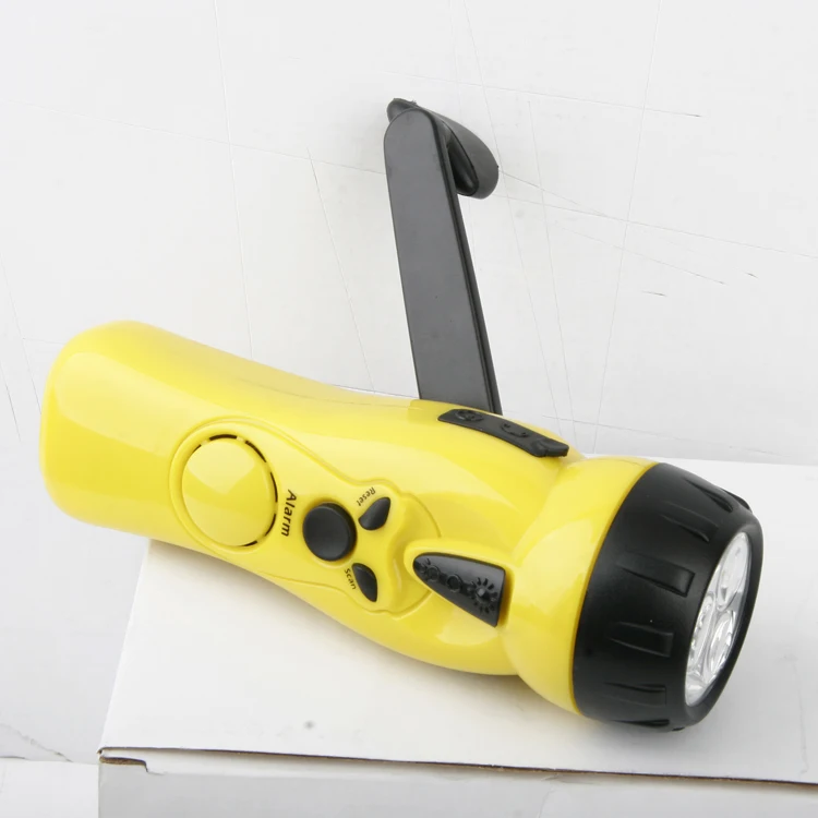 Многофункциональное аварийное солнечное погодное портативное радио с сигналом SOS/светодиодным фонариком