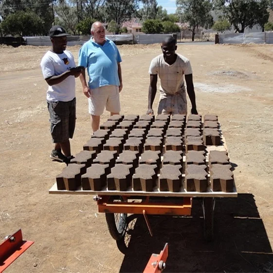 Concrete Brick Raw Material Hollow Block making machine QT 40-1