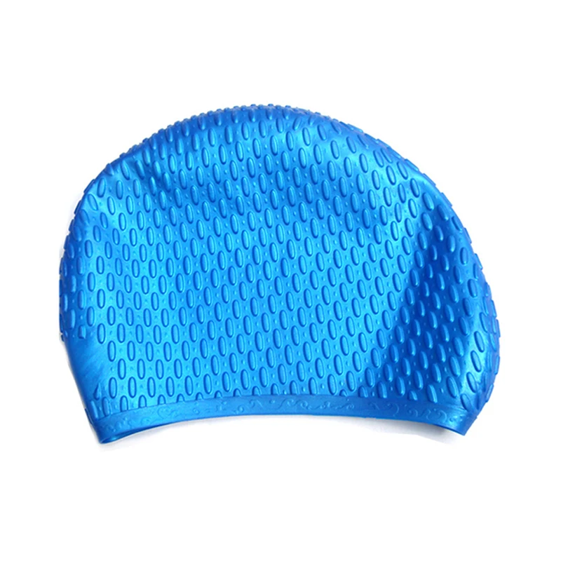 Swimming Hats Long Hair Women Swim Caps 100% Silicone High Quality Waterproof Swimming Cap