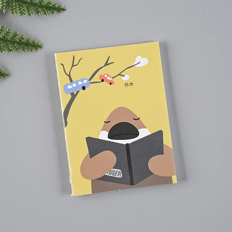 X1024 Cheap Gift Stationery Customized High Quality Mini Kraft Paper Blank Notebook For Students 130