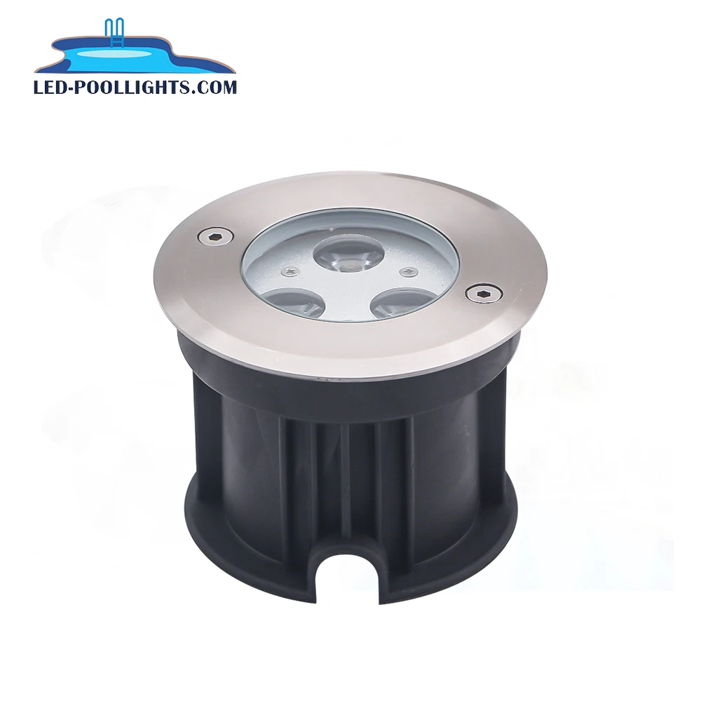 304 Stainless Steel Landscape Light Warm White Buried Deck LED Garden Pool 304 Stainless Steel Warm White Buried Deck LED Pool