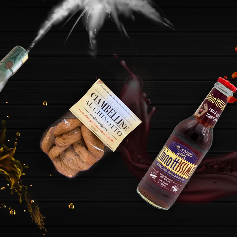 275ml Italian SPUMISSIMA herbs beverage sparkling soft drink bottle glass juice drink carbonated soda